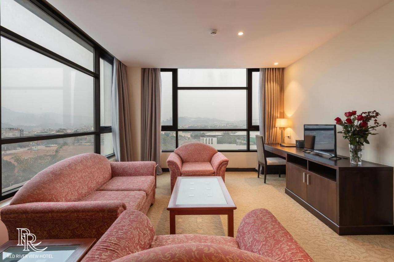 Red River View Hotel Lào Cai Extérieur photo